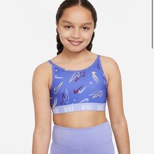 Size L Nike Kids' Trophy Dri-FIT Sports Bra